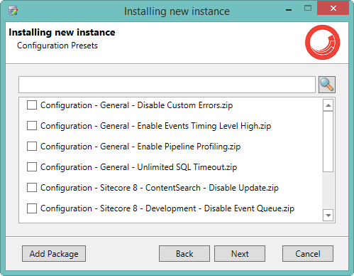 SIM-configuration-presets